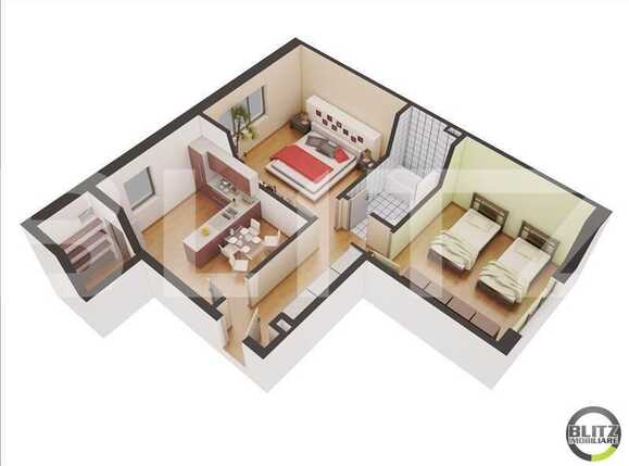 Apartament de vânzare 3 camere Central - 12563AV | BLITZ Cluj-Napoca | Poza3