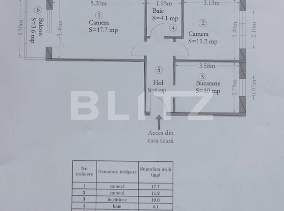 Apartament de vânzare 2 camere Astra - 125811AV | BLITZ Brașov | Poza5