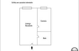 Vanzare 2 camere, semidecomandat, 58.6 mp, imobil nou, zona strazii Jupiter