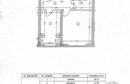 Garsoniera, 41mp, zona Bartolomeu
