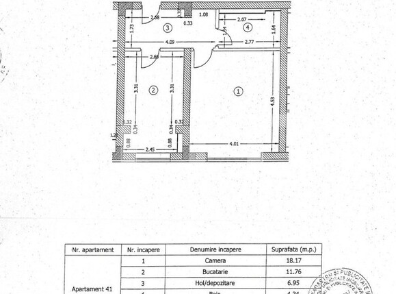 Garsonieră de vânzare Bartolomeu - 125922AV | BLITZ Brașov | Poza7