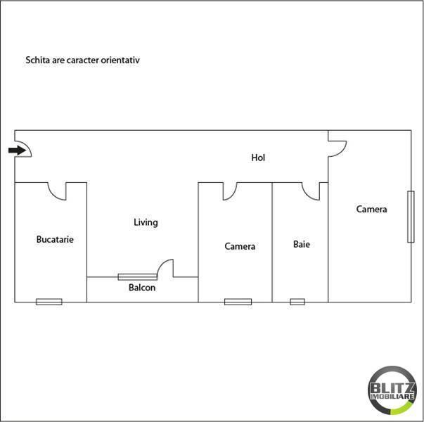 Apartament de vânzare 3 camere Manastur - 1260AV | BLITZ Cluj-Napoca | Poza1