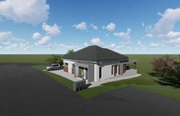 Casa individuala pe un singur nivel, 130 mp , 520 teren, Iris 