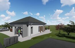 Casa individuala pe un singur nivel, 130 mp , 520 teren, Iris 