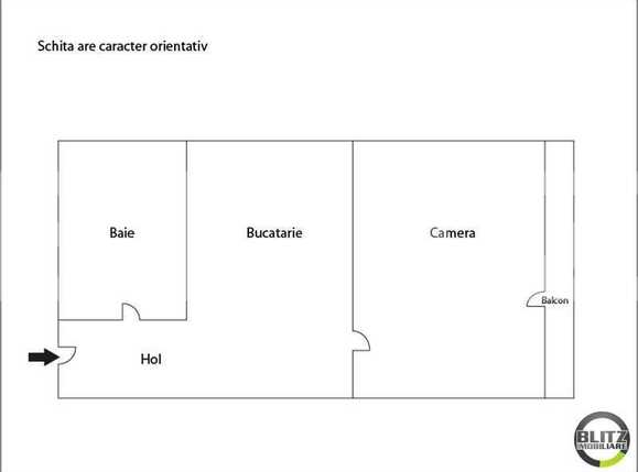 Garsonieră de vânzare Floreşti - 1262AV | BLITZ Cluj-Napoca | Poza8