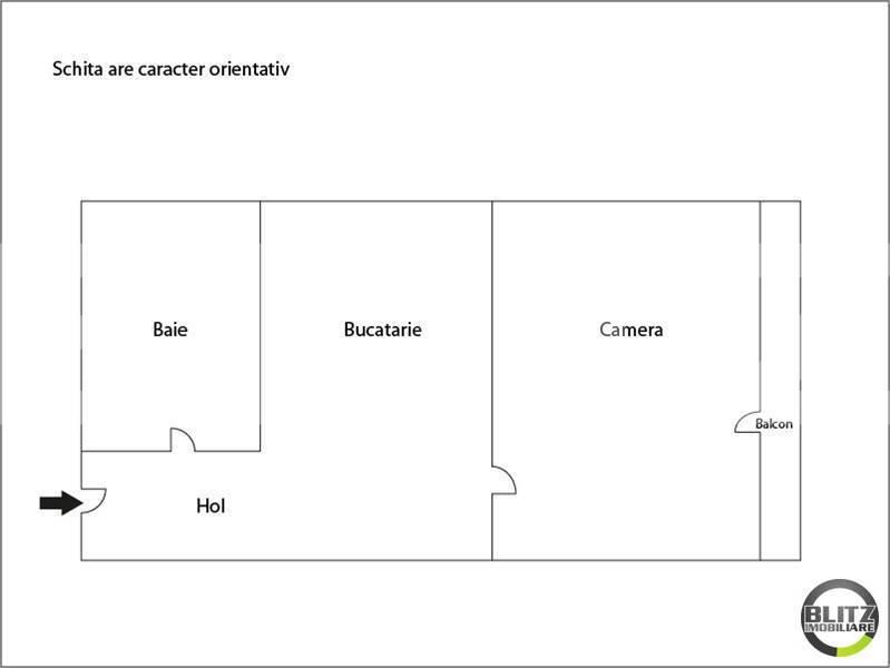 Garsonieră de vânzare Floreşti - 1262AV | BLITZ Cluj-Napoca | Poza8