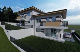 Duplex semifinisat de vanzare, P + E , 120 mp, 250 teren, Iris 