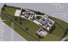 Casa la standarde Nzeb, 4 camere, 190 mp utili, 1209 mp teren, sat Gheorgheni, priveliste asupra Clujului