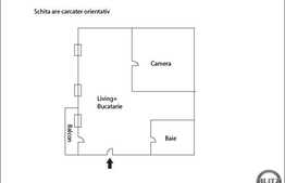 2 camere, 47 mp, decomandat, imobil nou, balcon, zona strazii 21 Decembrie