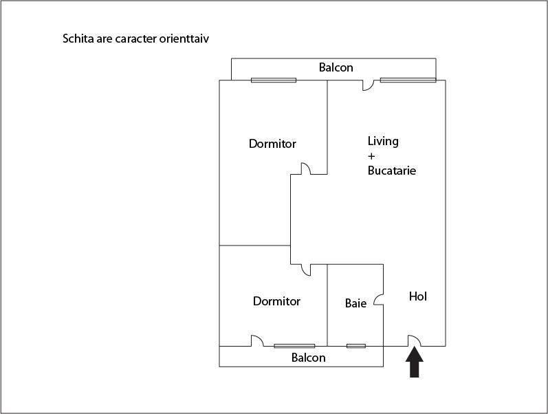 Apartament de vânzare 3 camere Floreşti - 1263AV | BLITZ Cluj-Napoca | Poza1