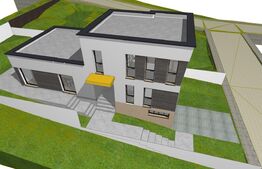 Casa individuala, 4 dormitoare, 216 mp utili, 370 mp teren, Baciu 