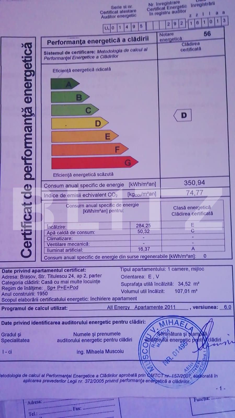 Garsonieră de vânzare Centrul Civic - 126634AV | BLITZ Brașov | Poza4