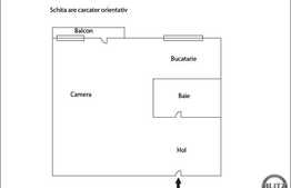 Vanzare 1 camera, 35 mp utili, mobilat, zona strazii Porii, imobil nou!