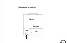 Garsoniera de vanzare, 11 mp, situata in zona strazii Liviu Rebreanu