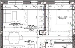Proiect nou! Apartament 2 camere, 48 mp, ansamblul Beta Residence