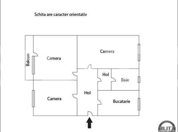 Apartament de vânzare 3 camere Gheorgheni - 1269AV | BLITZ Cluj-Napoca | Poza13