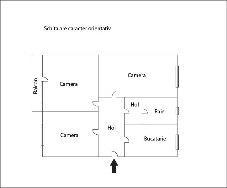 Apartament de vânzare 3 camere Gheorgheni - 1269AV | BLITZ Cluj-Napoca | Poza1