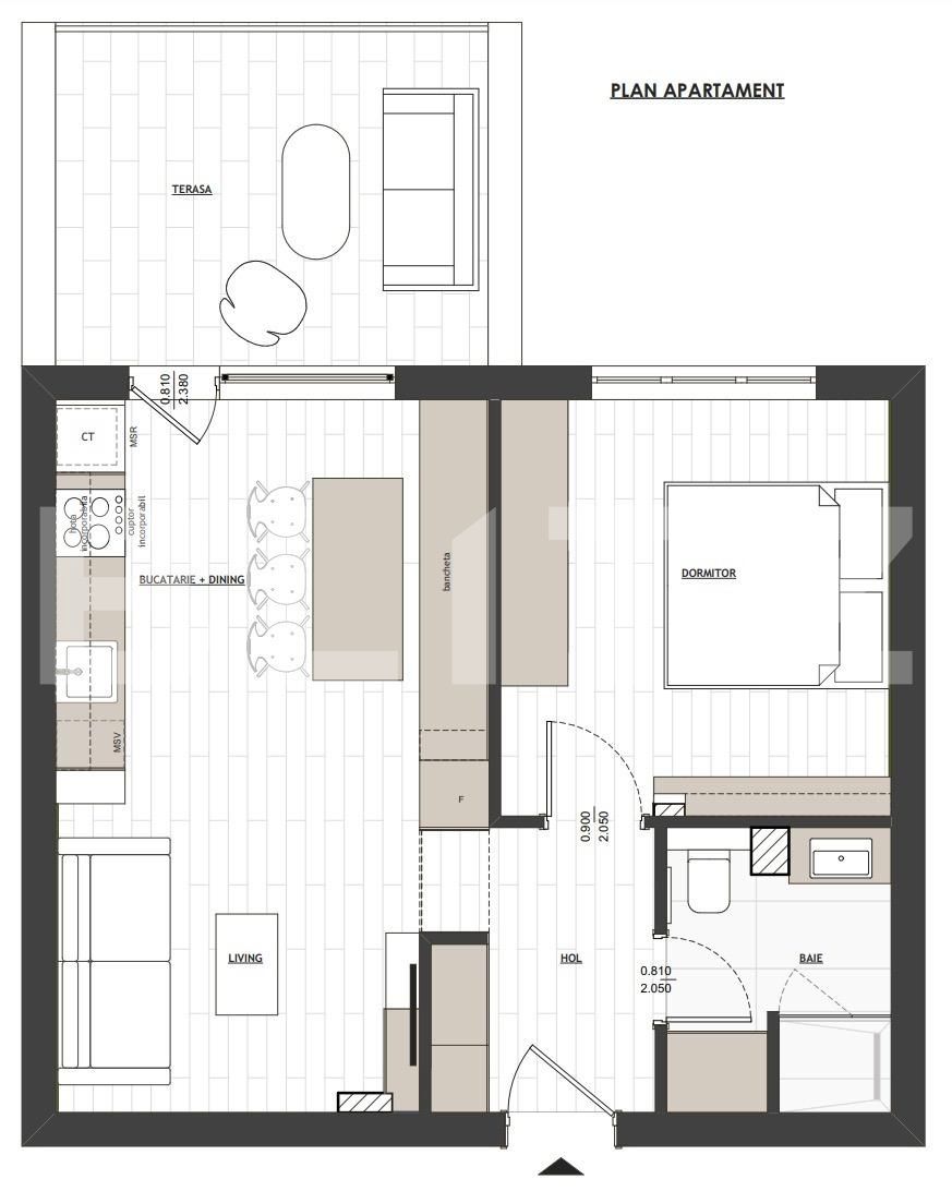 Apartament de vânzare 2 camere Floreşti - 126948AV | BLITZ Cluj-Napoca | Poza17