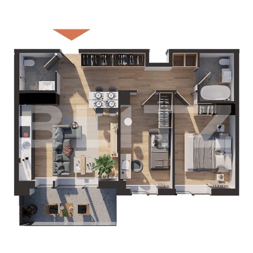 Apartament de vânzare 3 camere Plopilor - 127085AV | BLITZ Cluj-Napoca | Poza1