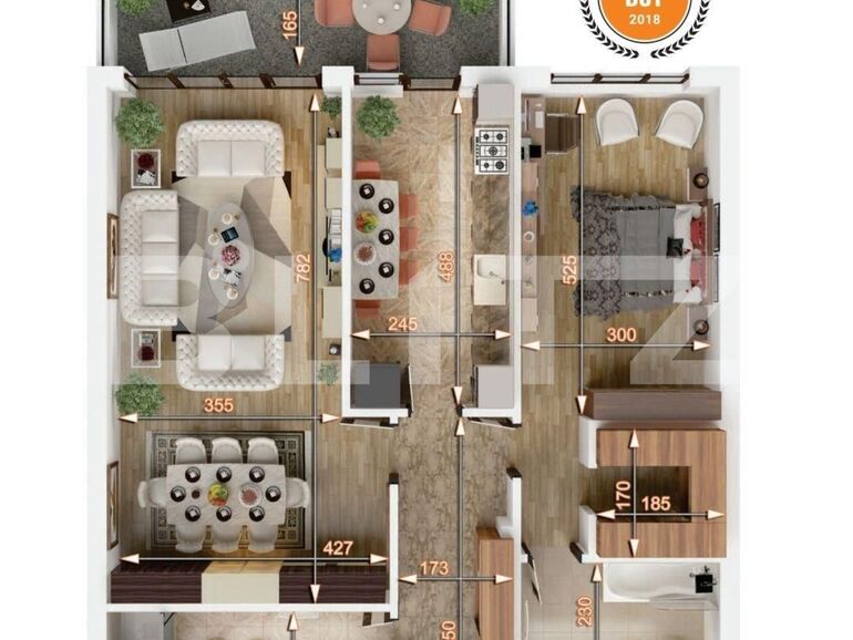 Apartament de vânzare 2 camere Tractorul - 127112AV | BLITZ Brașov | Poza1