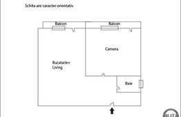 2 camere, 76 mp utili, decomandat, imobil nou, semifinisat! Zona strazii Paris!