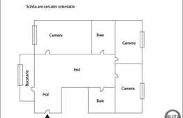 3 camere, 65 mp utili, decomandat, boxa la subsol, izolat, zona strazii Fabricii