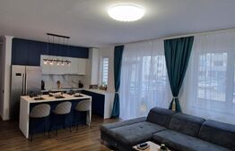 Apartament mobilat si utilat, 3 camere, 73,5 mp utili, parcare, Floresti