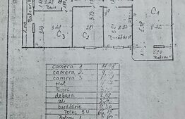 Apartament decomandat, cu 3 camere, 66mp, etaj intermediar, zona Gradini Manastur