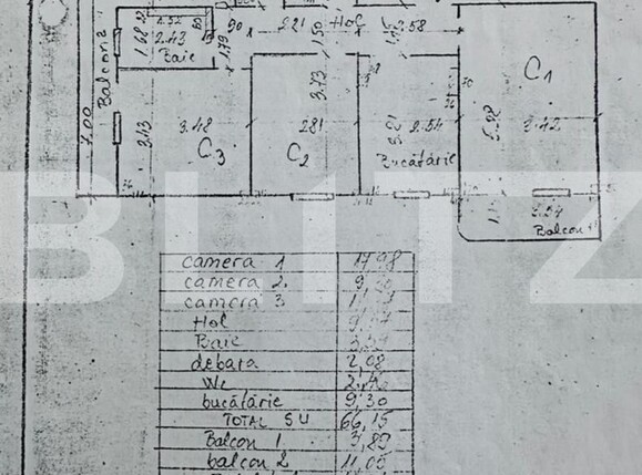 Apartament de vânzare 3 camere Manastur - 127402AV | BLITZ Cluj-Napoca | Poza10