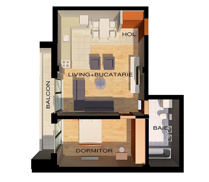 Apartament de vânzare 2 camere Marasti - 12749AV | BLITZ Cluj-Napoca | Poza1