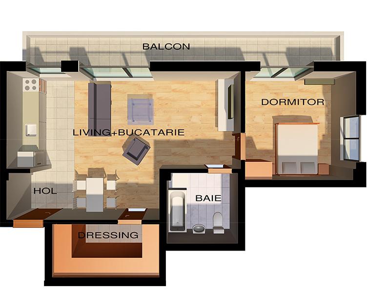 Apartament de vânzare 2 camere Marasti - 12750AV | BLITZ Cluj-Napoca | Poza1