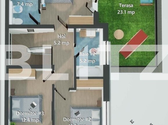 Casa de vânzare 4 camere Chinteni - 127556CV | BLITZ Cluj-Napoca | Poza3