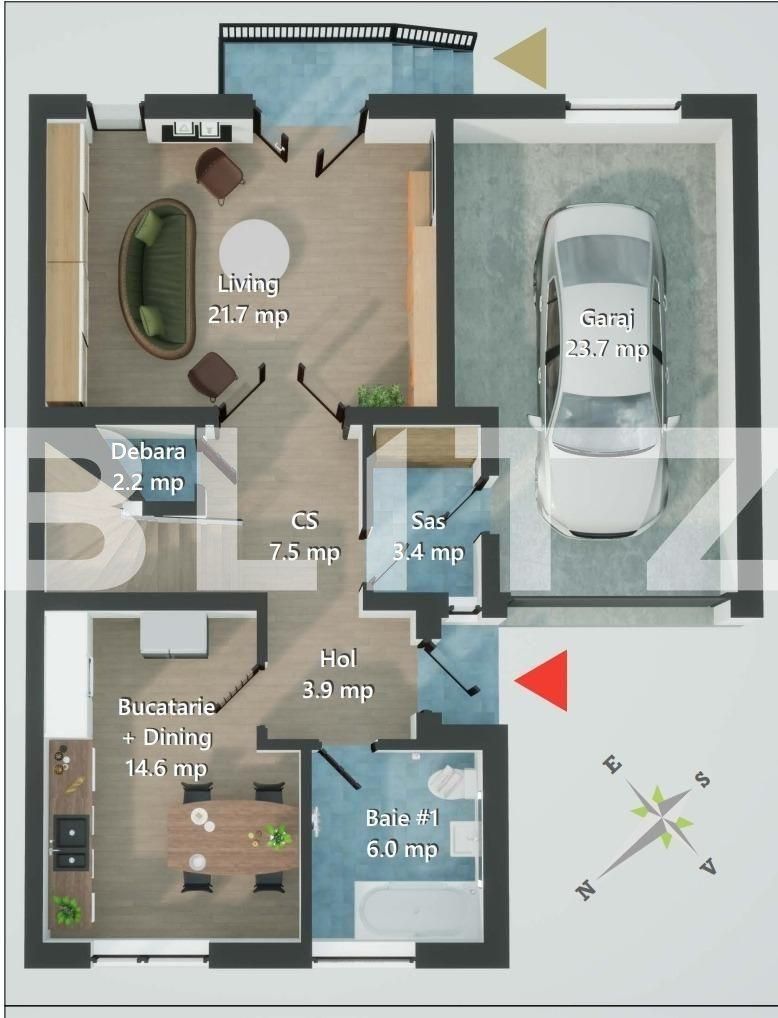 Casa de vânzare 4 camere Chinteni - 127556CV | BLITZ Cluj-Napoca | Poza4