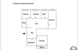 4 camere, 90.5 mp utili, decomandat, boxa la subsol, zona strazii Fantanele!