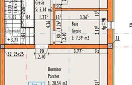 Casa cuplata, 5 dormitoare, garaj dublu, 365 mp teren, zona Sigma