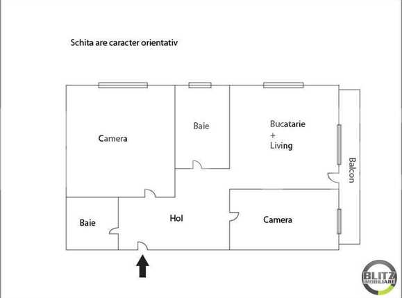 Apartament de vânzare 3 camere Floreşti - 12805AV | BLITZ Cluj-Napoca | Poza12