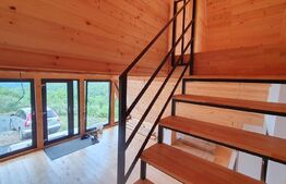 Cabana finisata, 3 camere, 82mp utili, 1500 mp teren, Valea Ierii - Plopi