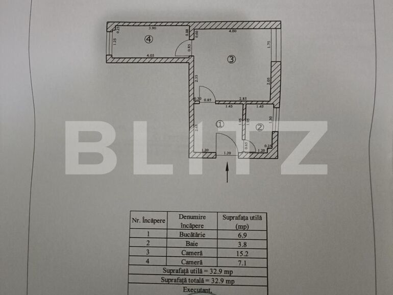 Apartament de vânzare 2 camere Brasovul Vechi - 128140AV | BLITZ Brașov | Poza1