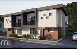 Case cuplate de vanzare pozitionate intr-un cartier privat,  110 mp , 250 teren, zona Terra