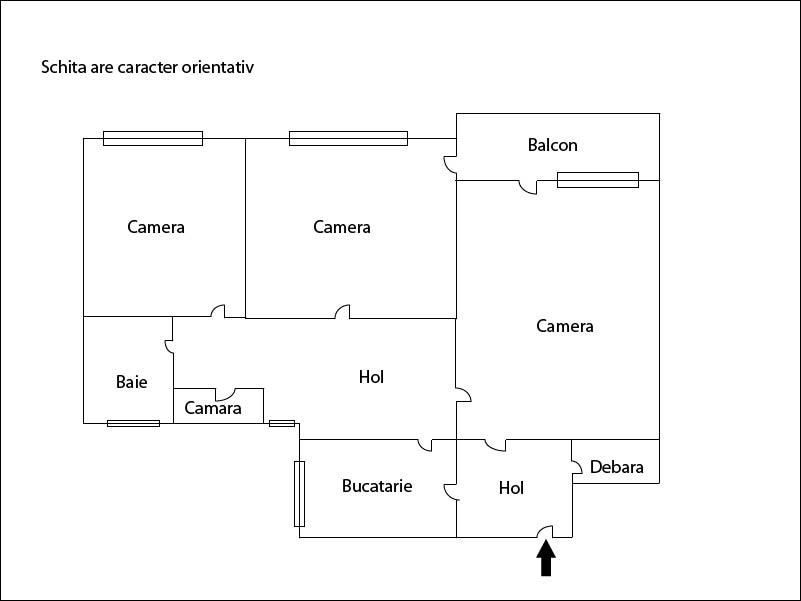 Apartament de vânzare 3 camere Manastur - 12832AV | BLITZ Cluj-Napoca | Poza1