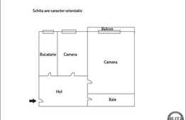 2 camere, decomandat, 53,9 mp utili, 2 locuri de parcare, zona strazii Parang!