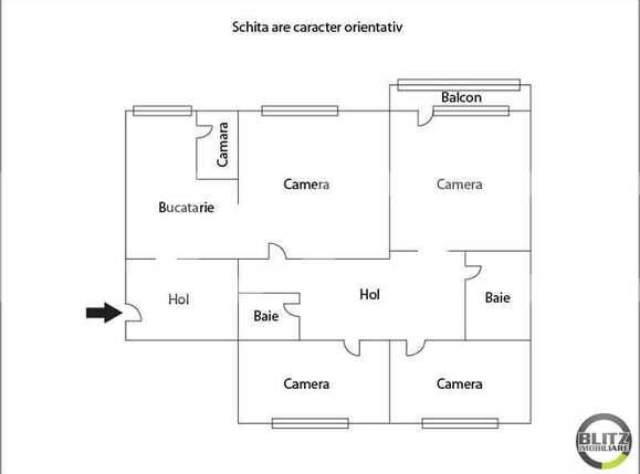 Apartament de vânzare 4 camere Manastur - 12858AV | BLITZ Cluj-Napoca | Poza1