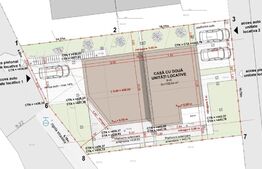Teren autorizat pentru constructie duplex, 453 mp, view deosebit, zona Vivo 