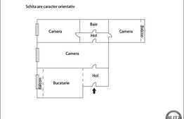 3 camere, 67 mp, boxa la subsol, partial mobilat, zona strazii Fanatanele!