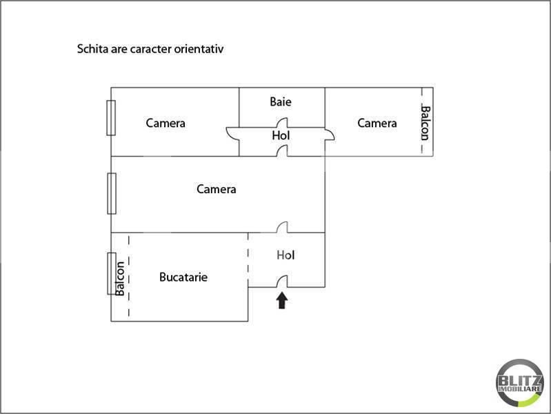 Apartament de vânzare 3 camere Grigorescu - 12875AV | BLITZ Cluj-Napoca | Poza14