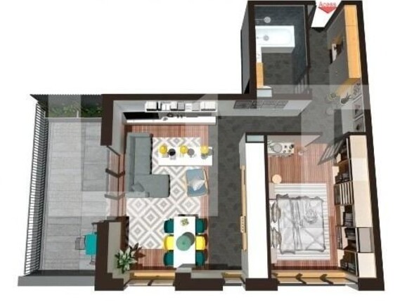 Apartament de vânzare 2 camere Floreşti - 128804AV | BLITZ Cluj-Napoca | Poza1