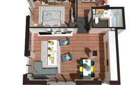 Apartament 2 camere, 63 mp, Finisat, etaj intermediar, zona exclusivista Floresti