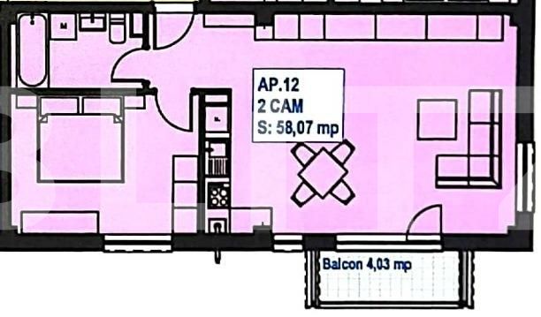 Apartament de vânzare 2 camere Floreşti - 128828AV | BLITZ Cluj-Napoca | Poza2