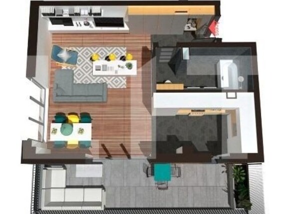 Garsonieră de vânzare Floreşti - 128832AV | BLITZ Cluj-Napoca | Poza1