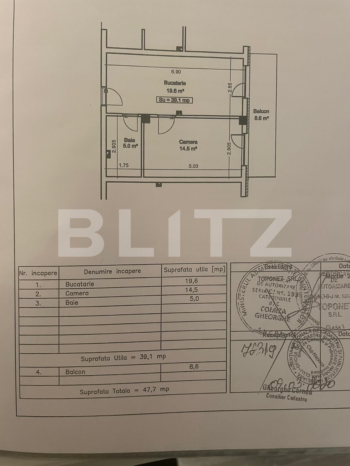 Apartament de vânzare 2 camere Floreşti - 128926AV | BLITZ Cluj-Napoca | Poza1